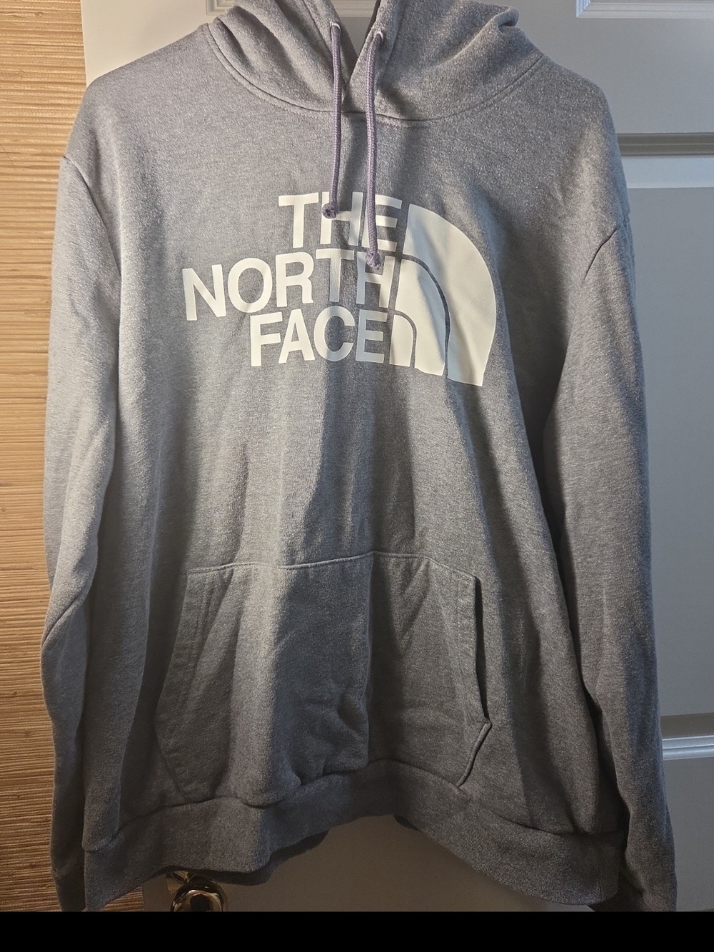 The North Face Men's Heather Gray Pullover Hoodie
